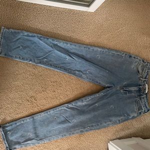 PacSun mom jean worn once size 25